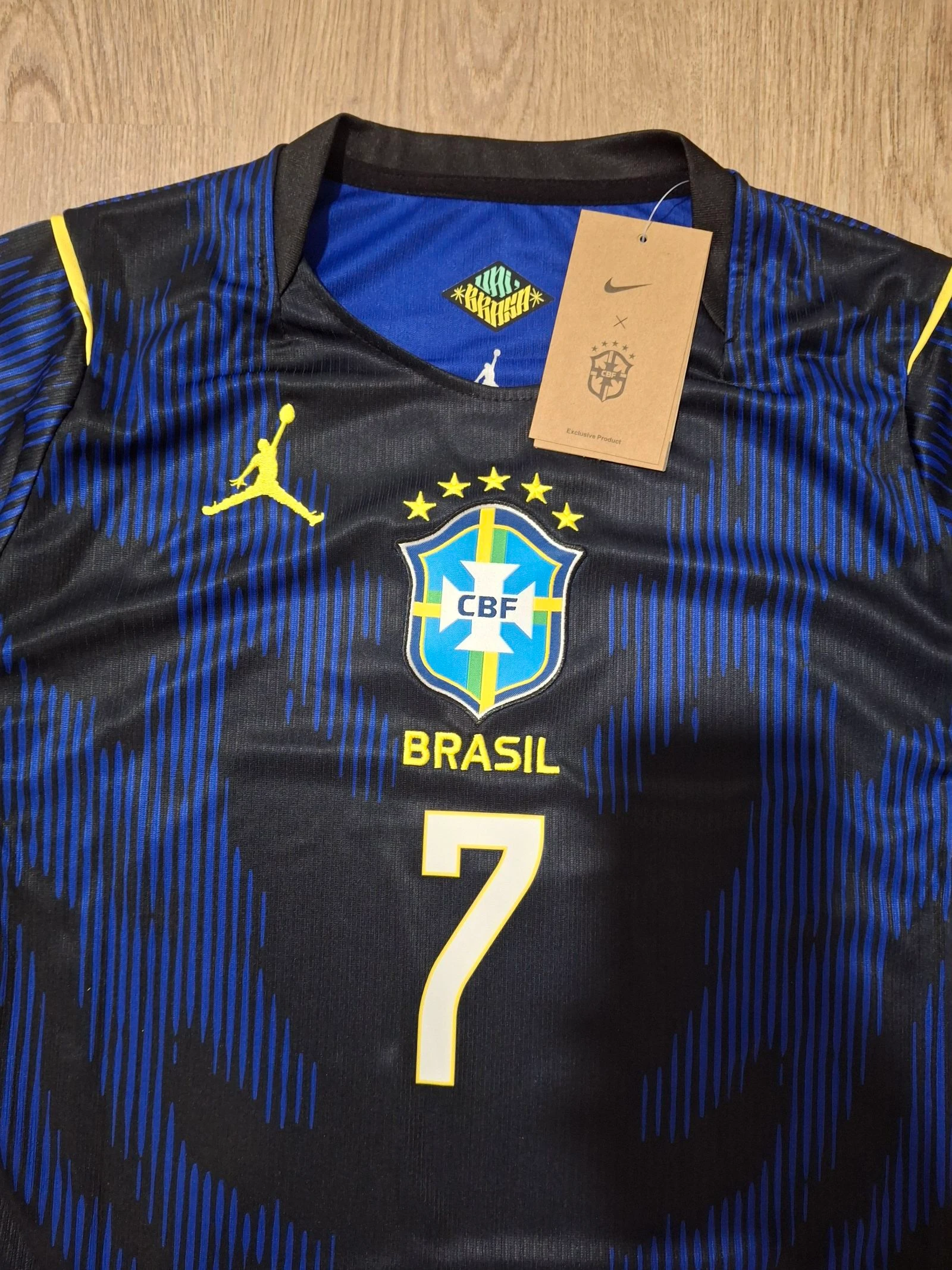 Camiseta Vinicius Jr Brasil visitante – photo 2
